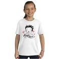 thumbnail image 5 of Betty Boop Love Hearts Cute Girls Kids T Shirt Tees Teen Brisco Brands X, 5 of 6