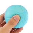 thumbnail image 5 of 4 Styles Solid Color Malt Syrup Stress Relief Balls, Soccer & Basketball Shaped Squeeze Toys for Tension Release, Soft Durable Hand Pinch Toys for Home, Office & Anxiety Relief, 1.8*2.8in, B, 5 of 9