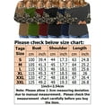 thumbnail image 2 of Uhndy Off Shoulder Print Baggy Casual Blouse Tops For Women Fall Long Sleeve Pullover T-Shirt Tunic Tops Boho Holiday Sleepwear Blouse Shirts Lounge wear black 3XL, 2 of 3