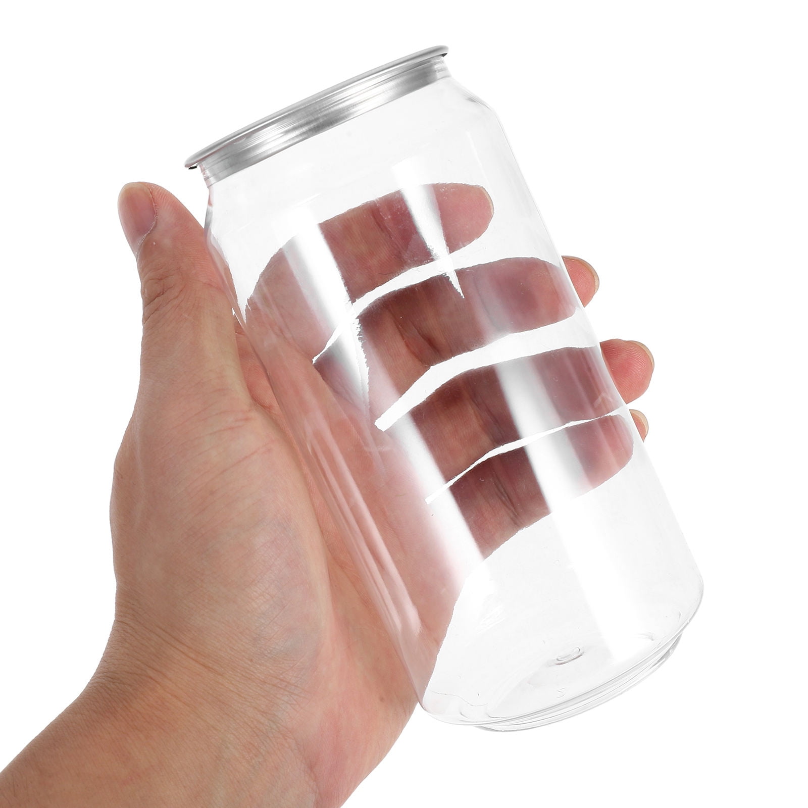 GOOHOCHY 20-Pack Clear PET Juice Bottles with Lids, 330ml Reusable Drink Containers for Tea, Office, Travel, Outdoor Use