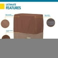 thumbnail image 3 of Duck Covers Ultimate Water-Resistant 19 Inch Square Smoker Grill Cover, 3 of 6