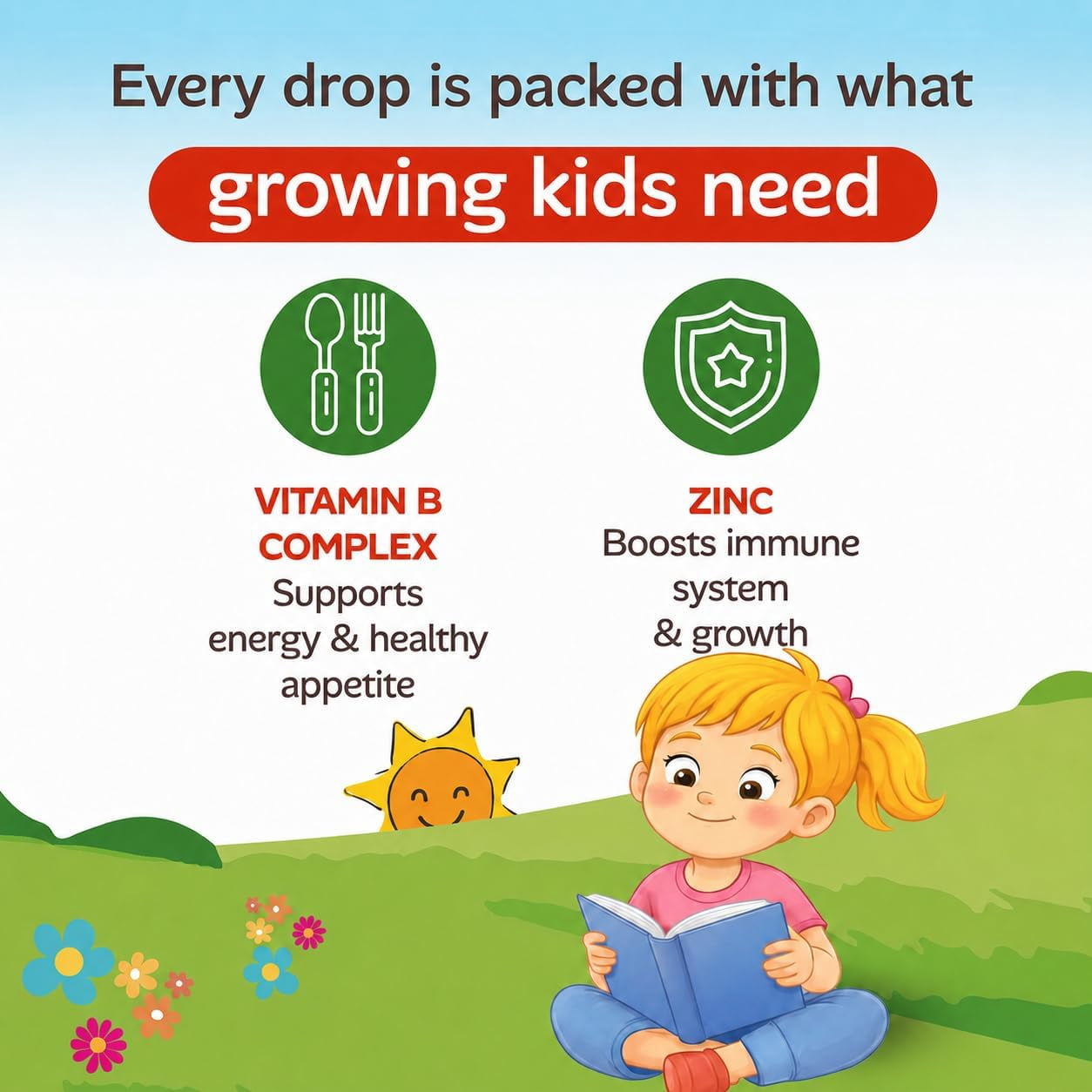 APETOL Liquid Appetite Booster for Picky Eaters | Kids & Adults | 6 oz | 2-Pack
