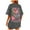 Grey, variant on T Shirt Beach Oversized Graphic Tees For Women Vintage Baggy Shirts Summer Vacation Tops Short Sleeve Tops for Women Work Out Shirts Women S T Shirts Women Short Sleeved Shirts for Women Casual Space