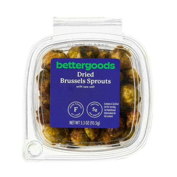 bettergoods Dried Brussels Sprouts with Sea Salt, 3.3 oz
