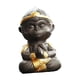 thumbnail image 5 of Figurita de , figura de té para mascotas, adorno de mesa, decoración del hogar, decoración de arcilla para estante, dormitorio, escritorio, Bendecir, 5 of 10