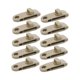thumbnail image 4 of Paquete de 10 clips resistentes para lonas de tienda, sujetadores multiusos para toldos, tornillos de mariposa Marrón claro, 4 of 9