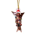 thumbnail image 1 of Árbol de Navidad acrílico Decoración colgante Adornos colgantes de dibujos animados para niños (12) Tmvgtek Libre de BPA, 1 of 9