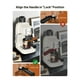 thumbnail image 4 of Máquina de café espresso KEENSTAR 3.5 bar con espumador de leche 800 W 4 tazas, 4 of 7