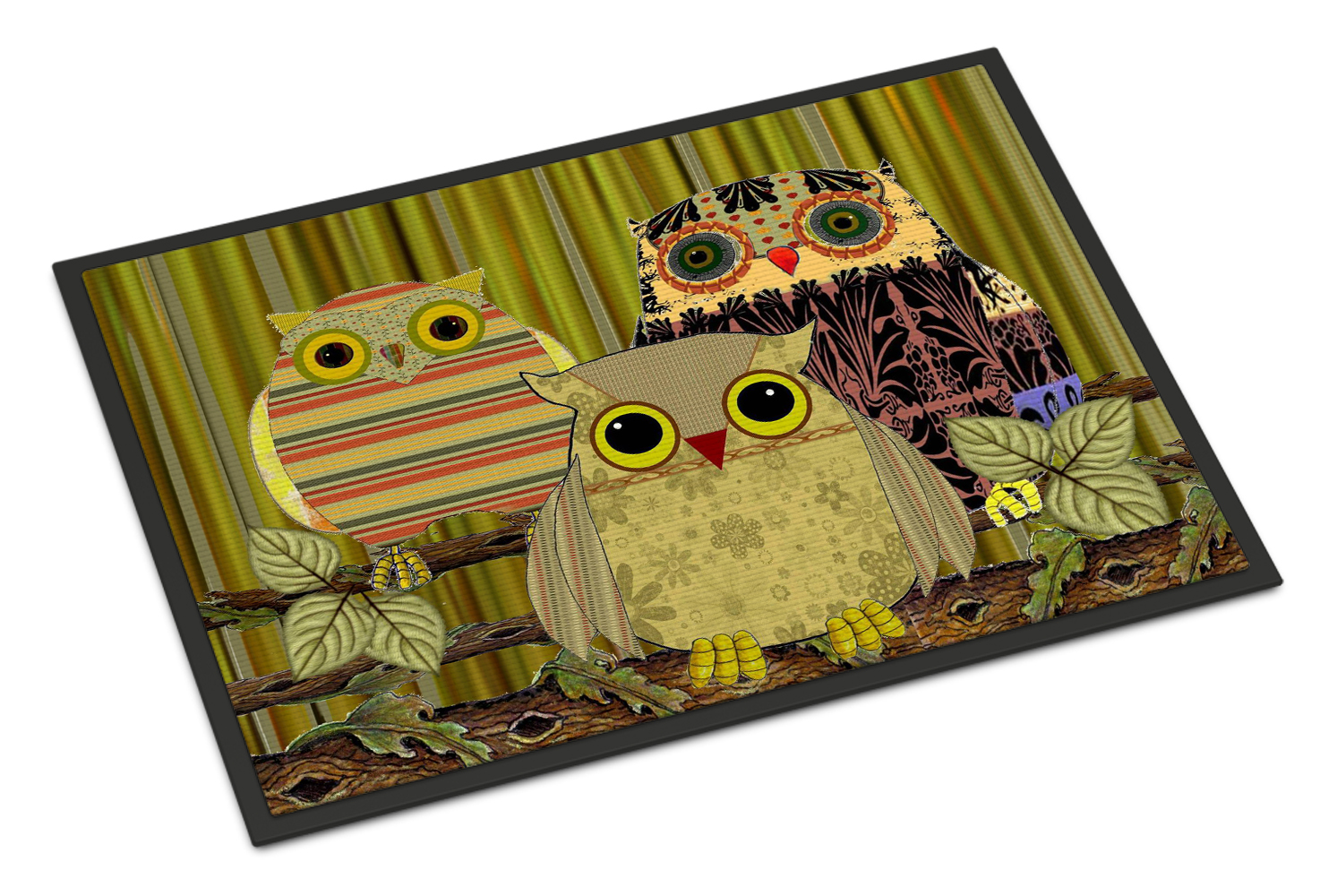 Fall Wisdom Owl Door Mat