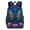 HuWng-1, variant on Backpack for Ornate Blue Moth Floral Midnight Dream Bookbag Durable Student Teenager Sturdy Lightweight Waterproof
