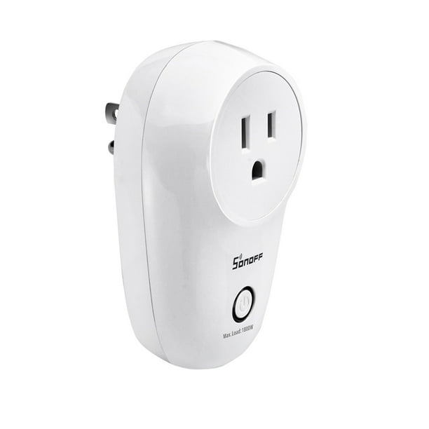 Hijoff 15A 1800W Smart 2.4GHz WiFi Temporizador de Temporizador Aplicación Voz Outlet Outlet Sala de estar Dormitorio Home Intelligent Supplies EE. UU. Methold HA012162-00B