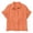 Orange, variant on CHUMUD Plus Size Shirts for Women Short Sleeve Button Down Collared Shirt Trendy Summer