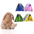thumbnail image 2 of Greeniant Tienda Triangular para hámster - Relación -Precio Ventana Multifuncional Malla Transpirable Rata Ardilla Hurón Conejito Enano Azul S Type2 NO2, 2 of 6