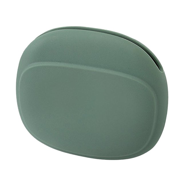 Mini bolso portátil del almacenamiento del cable de datos de la cubierta protectora del silicón del auricular interno