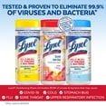 thumbnail image 4 of Lysol® Disinfecting Wipes - (1 Lemon + 1 Brand New Day Mango & Hibiscus + 1 Crisp Linen) 4/(3x35) count, 4 of 7