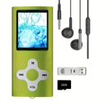 thumbnail image 1 of 32GB MP3 Player with LCD Screen, Portable Media Player for Music Video E-Books, SD Card Slot Included, 1 of 12