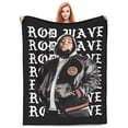 thumbnail image 7 of Rod Wave Fleece Blanket Super Soft Cozy Throw Blanket Fuzzy Comfy Flannel Blanket Warm Plush Blankets And Throws For Couch, Sofa, Bed 40"X30", 7 of 7