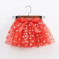 thumbnail image 2 of NOLDARES Toddler Baby Girl Tutu Tulle Layered Ruffle Skirt for Little Gig Girls 6 Months-10T(Red,2-4 Years), 2 of 5