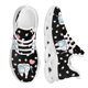 thumbnail image 1 of Zapatillas deportivas informales con dibujos de galaxia y dientes para mujer, cómodas y ligeras., 1 of 6