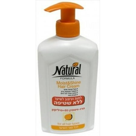 Natural Formula Moist Shine Hair Cream For All Hair Types 16 Oz