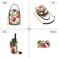 thumbnail image 3 of FORMRS Crossbody Bag for Women Quilted Travel Shoulder Cell Phone Purse with Chain Strap Handbag, Apple Pattern, 3 of 7