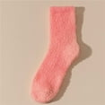 thumbnail image 4 of Outfmvch Fuzzy Socks for Women Thermal Socks Pack of Socks No Show Socks Slipper Socks Running Socks Men Fluffy Socks Pink One Size, 4 of 4