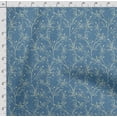 thumbnail image 4 of Soimoi Bird With Leaves Printed, Cotton Fleece, Fabric by The Yard Sewing DIY Stretch Fabric 56 Inches Wide, WarmFabric for Hats, Coats, Gloves, Blankets, Blue, 4 of 5