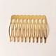 thumbnail image 2 of 30 piezas de pinzas para el cabello, peines, alambre de hierro, 10 dientes, peines, peines insertados para mujeres y niñas (dorado), 2 of 5