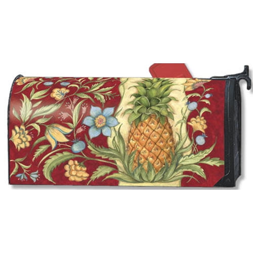 Briarwood Lane Pineapple Fruit Everday Magnetic Mailbox Cover Standard 