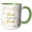 Green/White, variant on 3drose, Glad to Have You Back on Board Aboard Team Office Work Employee Staff, 11oz Two-tone Yellow Mug