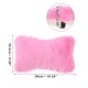 thumbnail image 4 of Furry Coche Asiento Cuello Almohadas Suaves Cálidos Coche Reposacabezas Almohadas Rosa, 4 of 7
