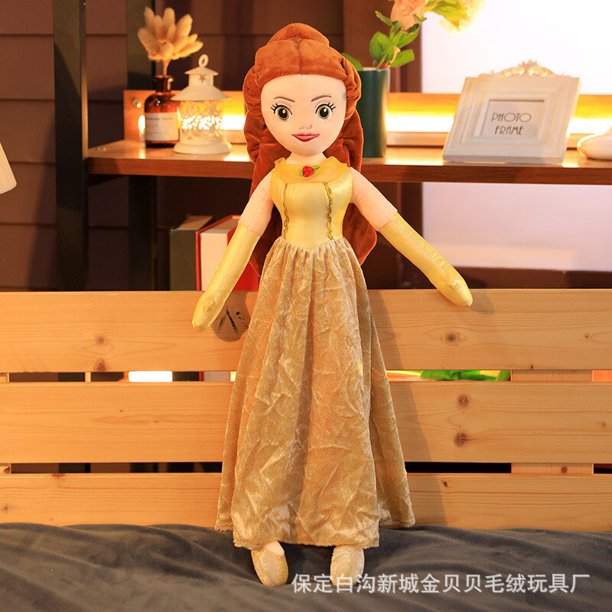 Disney-Muñeca de la película Cenicienta Blancanieves para niñas, juguete de peluche de princesa Sophia, muñeca de trapo, accesorios de Cosplay para fiesta, juguetes calmantes, regalos