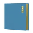 thumbnail image 1 of serony Leather PU Guest Photo Album A4 Self-adhesive Sticky Craft Film Protection Dust-proof Scrapbook Refillable Book Travel Blue, 1 of 6