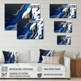 thumbnail image 4 of Designart Ice Paint Splash IV Canvas Wall Art, 4 of 5
