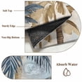 thumbnail image 6 of Retro Palm Trees Round Area Rug 7 FT, Non Slip Living Room Area Carpet, Summer Botanical Vintage Watercolor Washable Soft Circular Rug Non-Shedding Floor Carpet for Bedside Office Play Room Classroom, 6 of 9