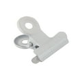 thumbnail image 2 of JAM Paper Metal Bulldog Binder Clips, 22mm, White, 25/Pack, 2 of 5