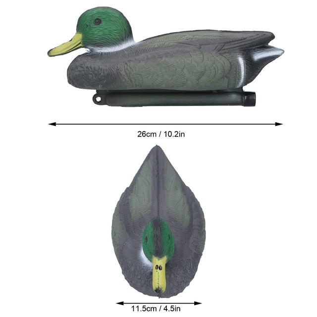Peahefy Duck Decoration, Duck Decoy, Durable Vivid Modeling Fine Details Exquisite Workmanship For Home Hotel Use