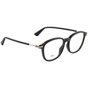 Dior Black Square Ladies Eyeglasses DIORESSENCE780750
