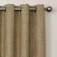 thumbnail image 2 of Design Solutions Quinn 95-Inch Grommet Top 100% Blackout Window Curtain Panel in Mocha, 2 of 4