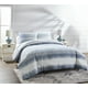 Better Homes & Gardens 3-piece Bold Blue Stripe Comforter Set, Full ...