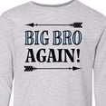 thumbnail image 4 of Inktastic Big Bro Again Announcement Boys Long Sleeve Youth T-Shirt, 4 of 5