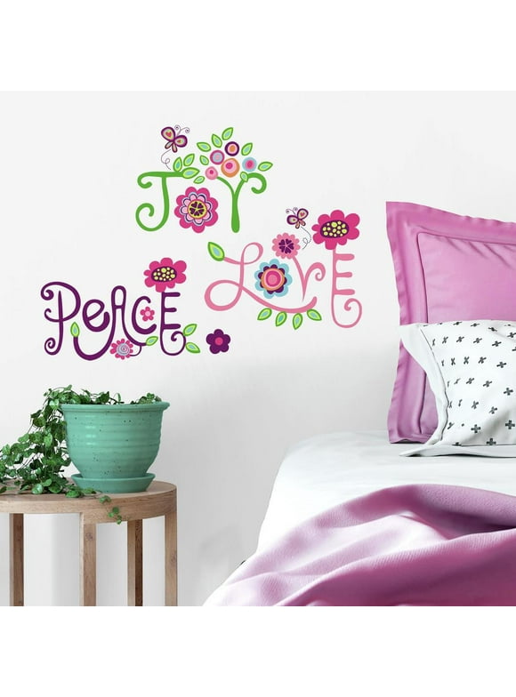 Love, Joy, Peace Wall Decals