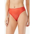 Sofia Intimates by Sofia Vergara Women's Hi Cut Bikini Panties, 3Pack