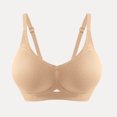 thumbnail image 4 of Women's Underwear Bras Wireless Seamless Bras Full Coverage Padded Bra No Underwire Support Bras Comfort Bras Moisture Wicking Sport Bras Comfy Daily Essentials Sports Bras, 4 of 9