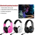 thumbnail image 3 of Wireless Bluetooth Gaming Headset with Mic for Gamers, PU Earbuds and PVC Cable, 3 of 8