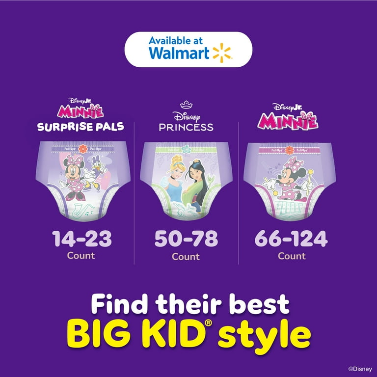 Pull-Ups Girls' Potty Training Pants, 5T-6T (46+ lbs), 66