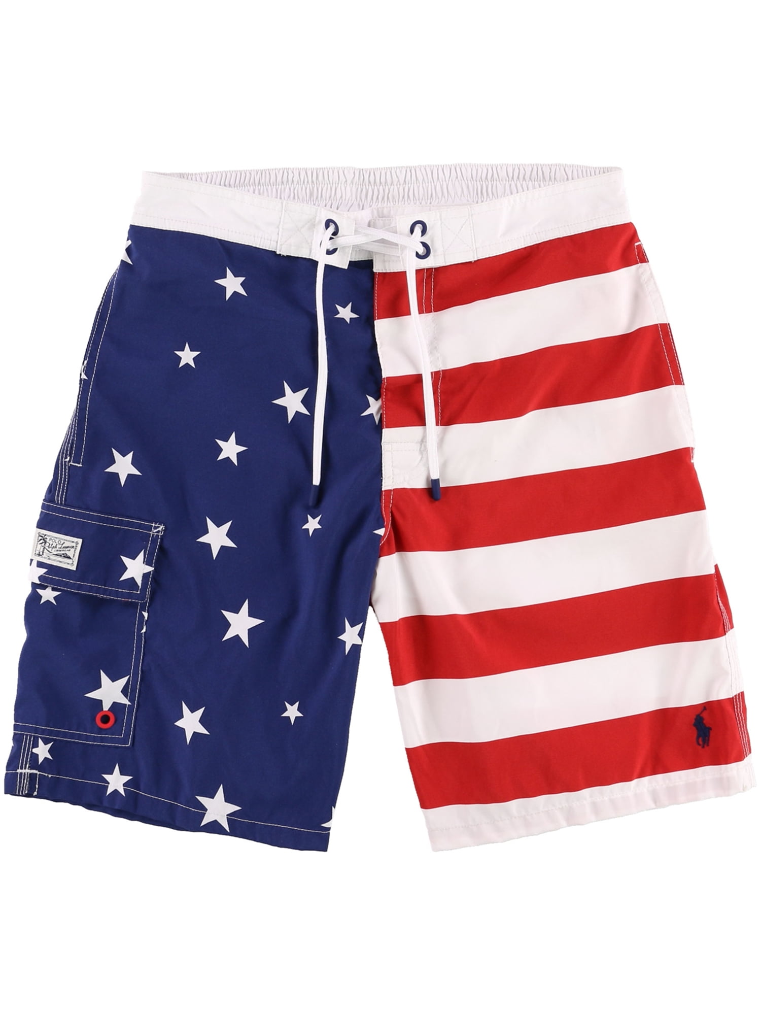 American flag swimsuit mens Clearance