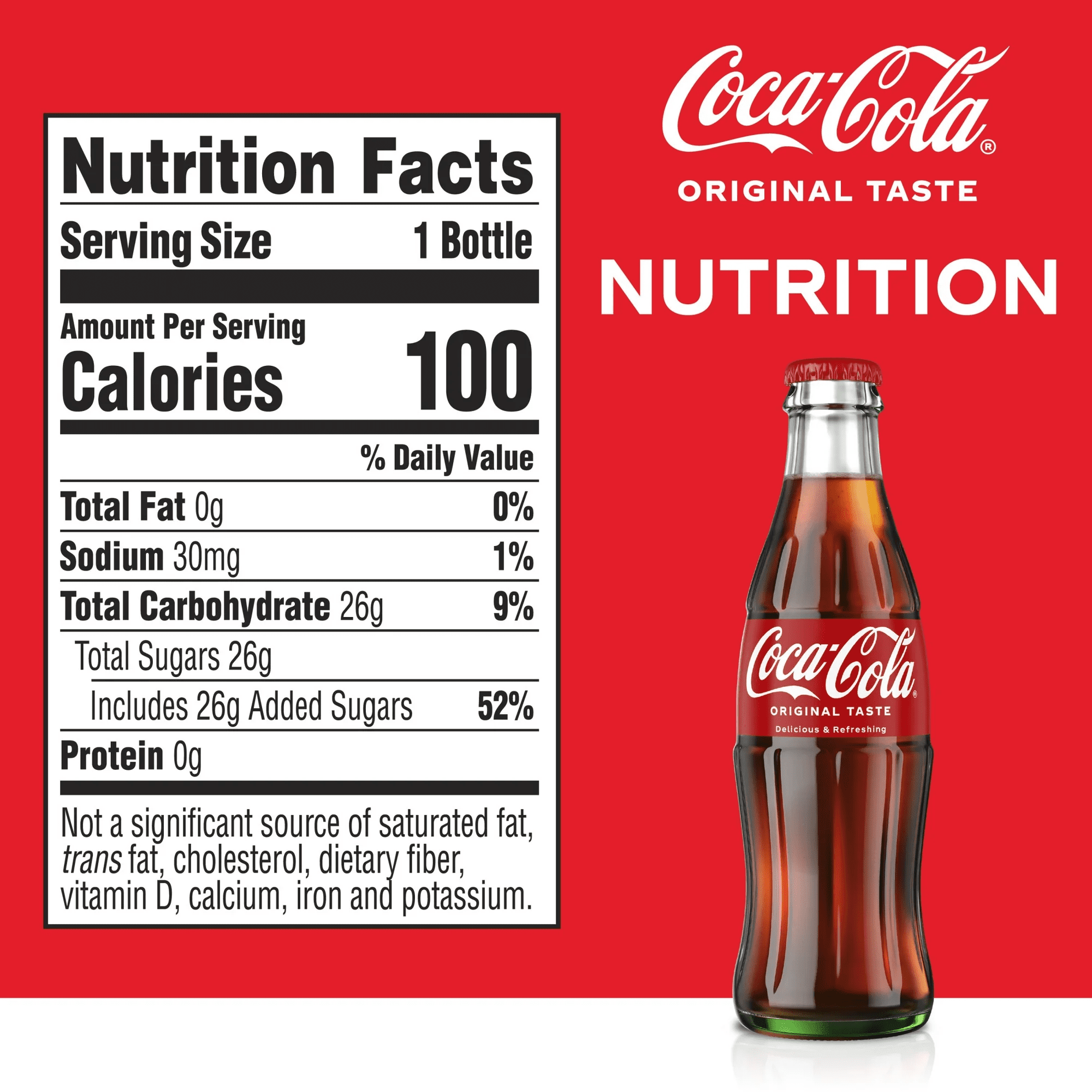 Coca-Cola Classic Cola Soda Pop, 8 fl oz Glass Bottles, (Pack of 18)