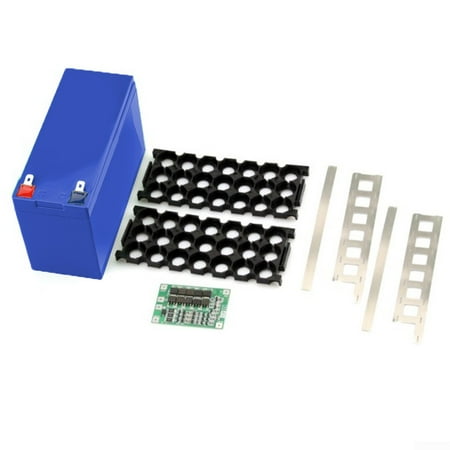 

12V 7Ah Battery Case Holder Fit 18 650 Cells 3*7 BMS Nickel Strip Storage Box