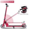 thumbnail image 4 of Pink Folding Aluminum 2 Wheel Kids Kick Scooter Adjustable Height LED Light Up, 4 of 10